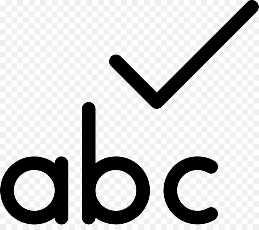 Галочка Abc，алфавит PNG