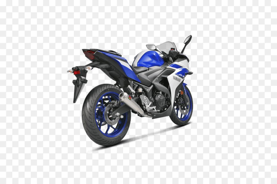 Yamaha Yzfr3，выхлопная система PNG