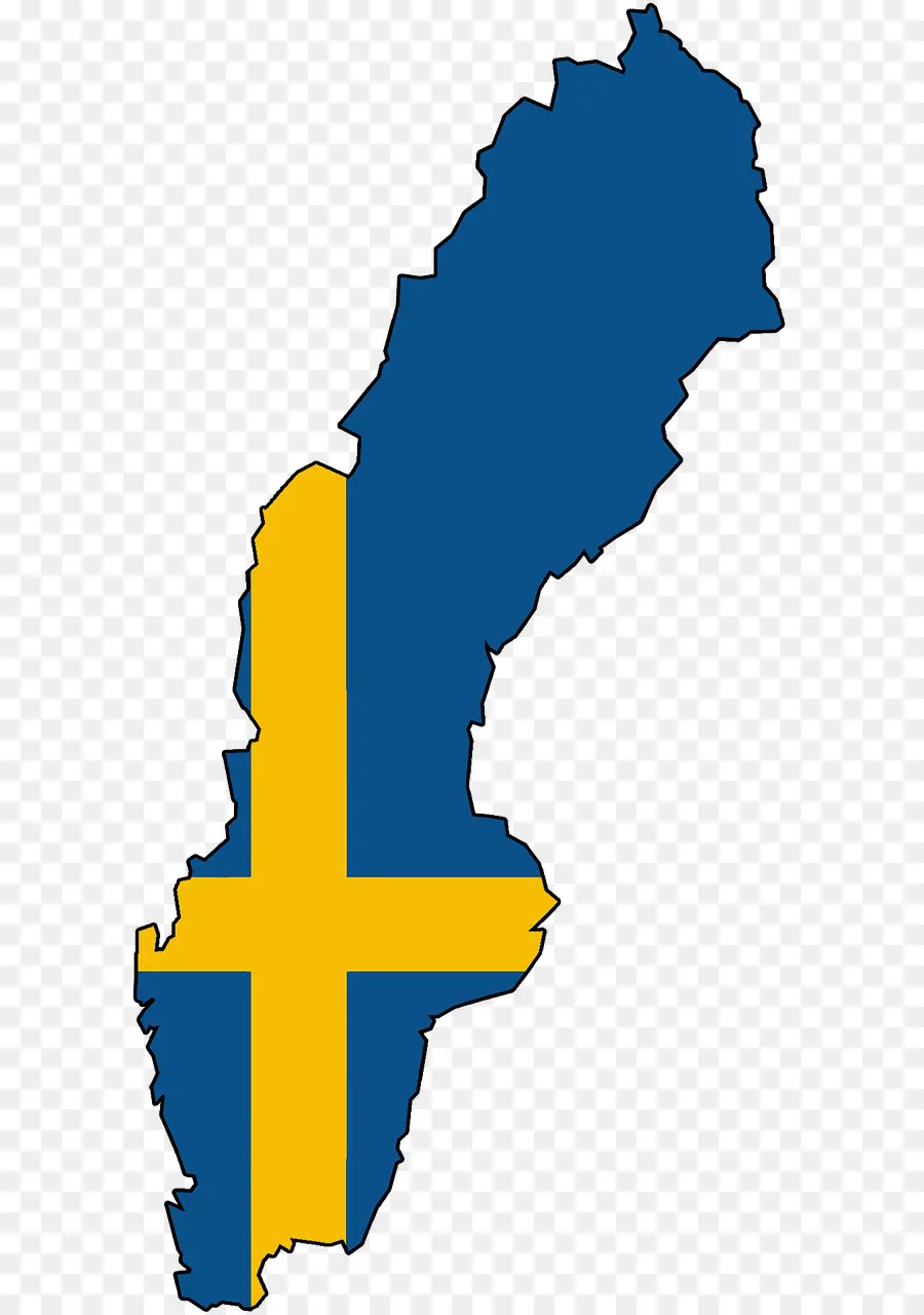 Швеция，карте PNG