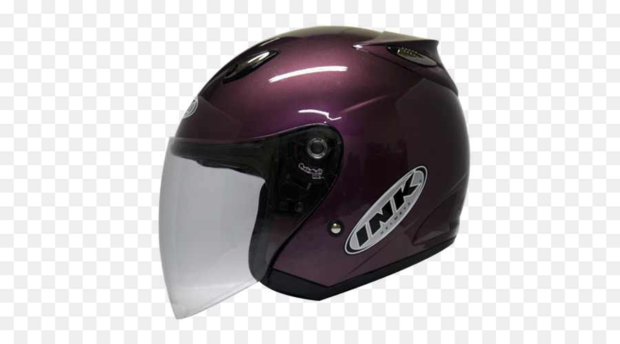 Moto Helmet Purple