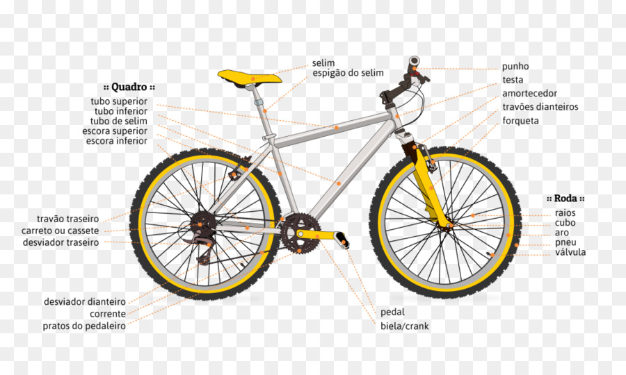 велосипед，схема PNG