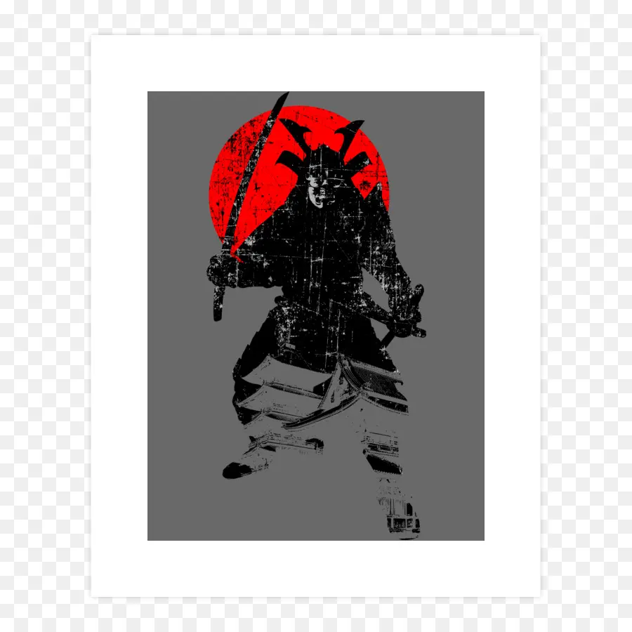 самурай，плакат PNG