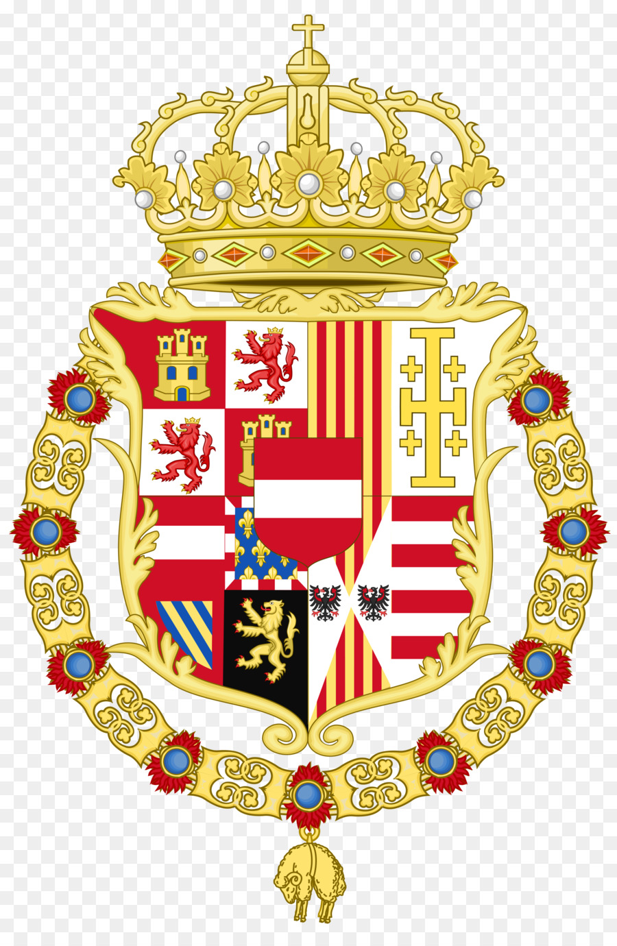Испания，герб PNG