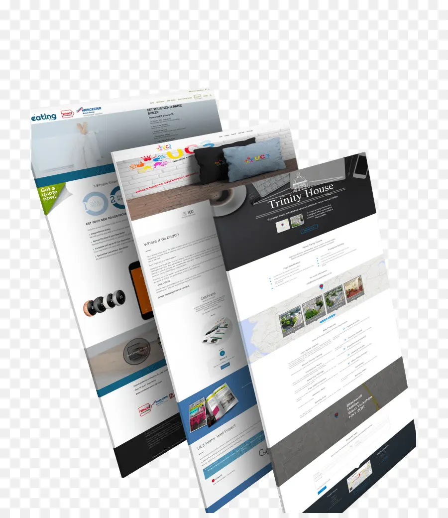 веб дизайн пластине，отзывчивый веб дизайн PNG