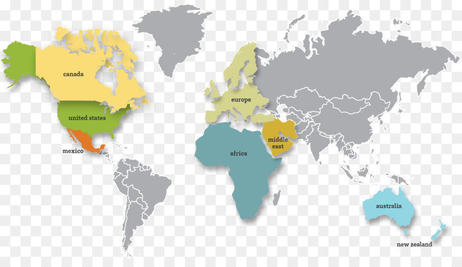 World 5 b. Business Countries Map.
