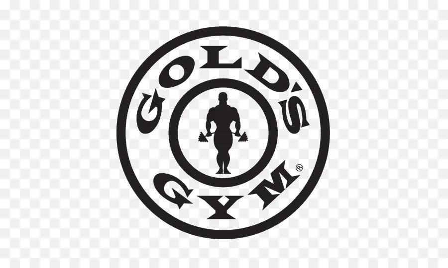 Логотип Gold's Gym，черный PNG