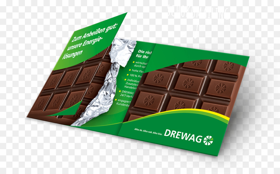шоколадный батончик，Drewagstadtwerke Дрезден ГмбХ PNG