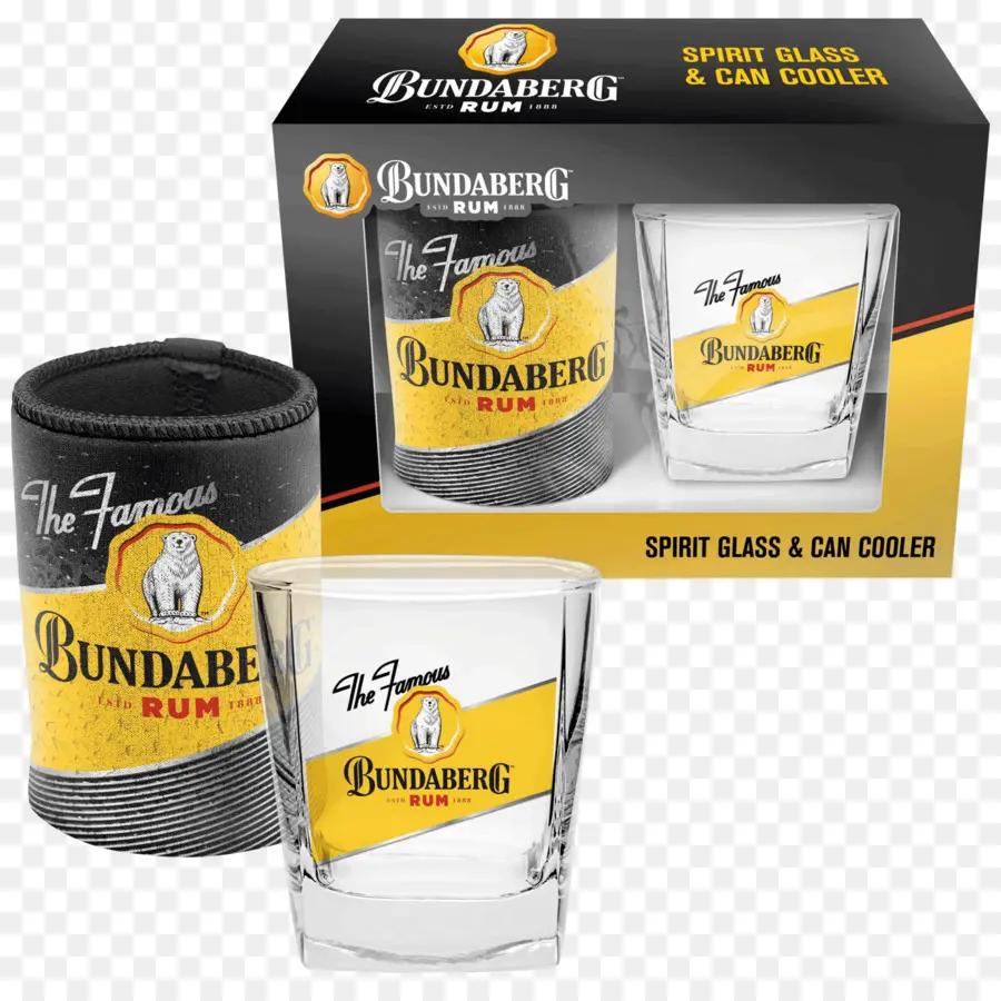 Набор бокалов для рома Bundaberg，Стекло PNG