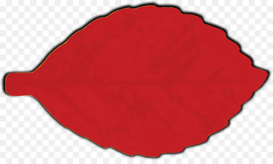лист，красный PNG