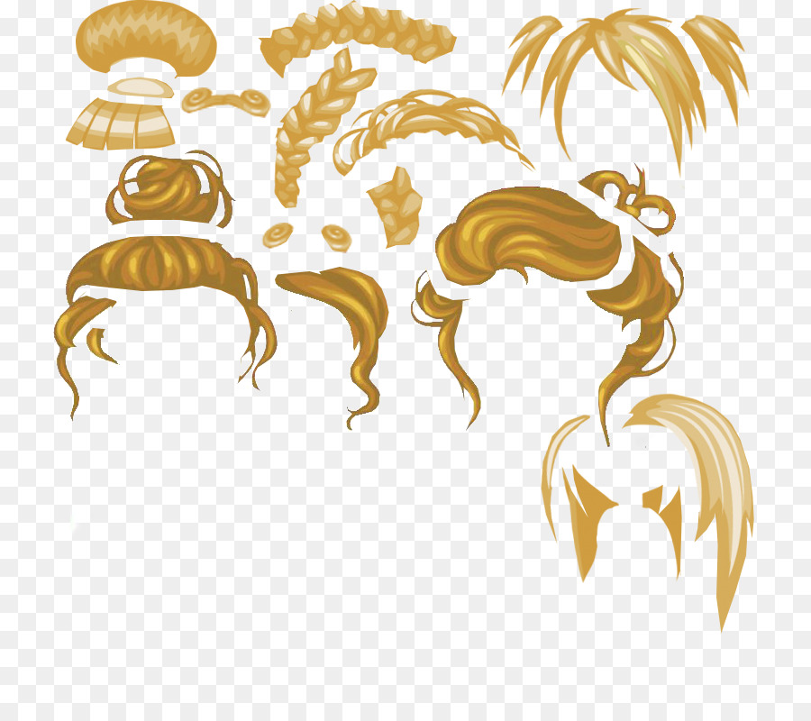 прическа，волосы PNG