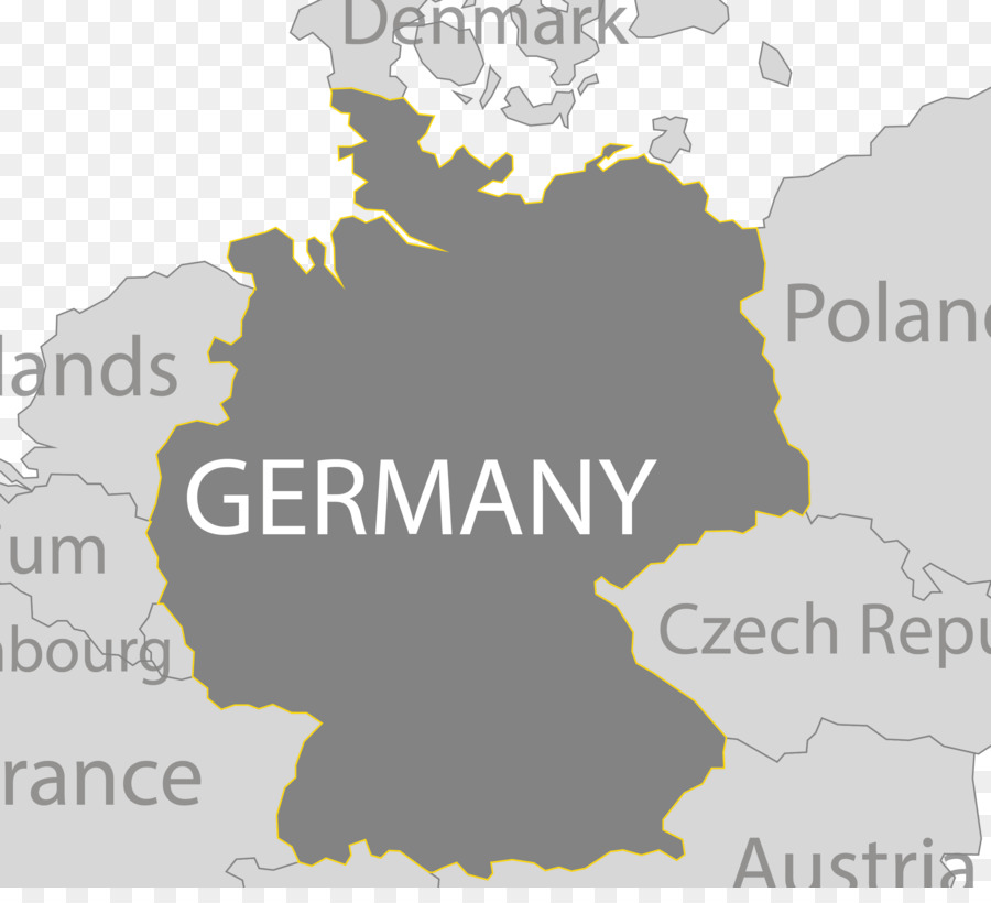 Германия，карте PNG