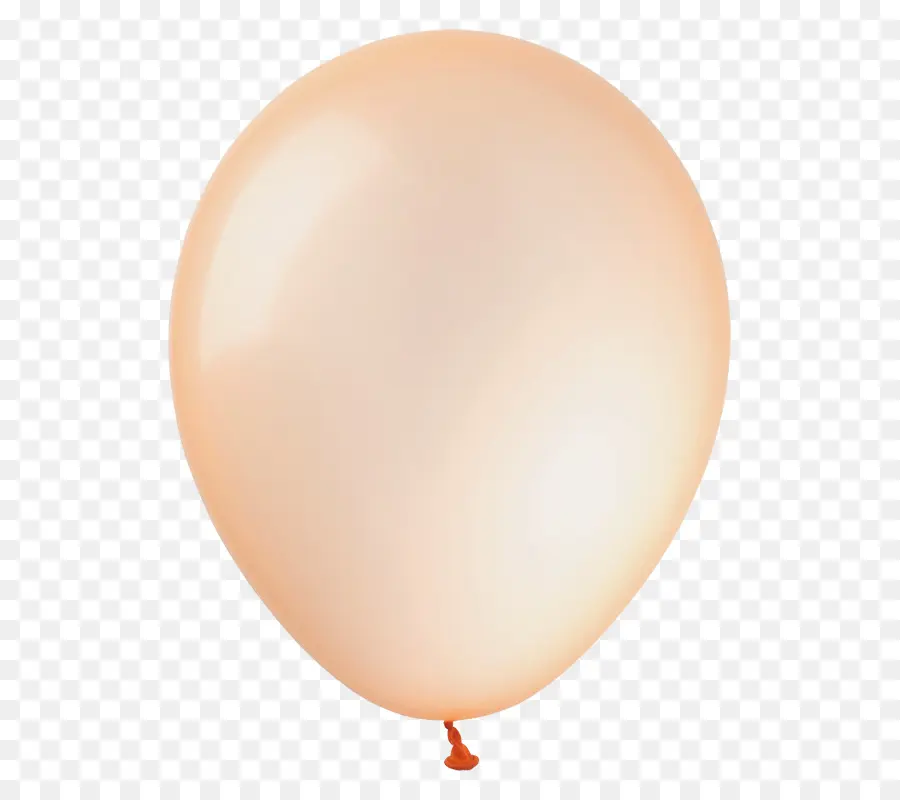 воздушный шар，оранжевый PNG