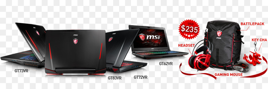 ноутбук，Msi PNG