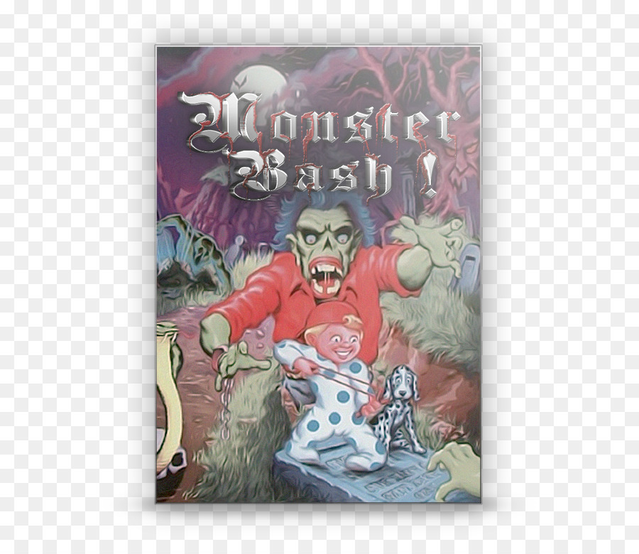 Плакат Monster Bash，ужас PNG