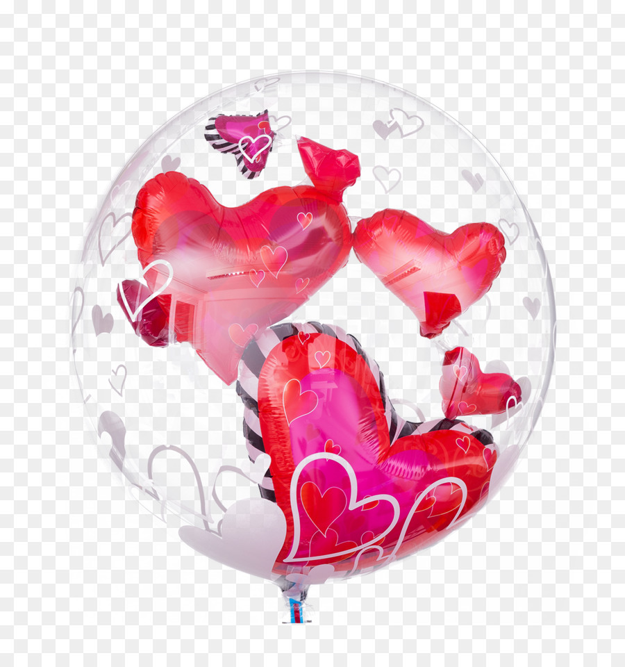 сердце，игрушка воздушный шар PNG