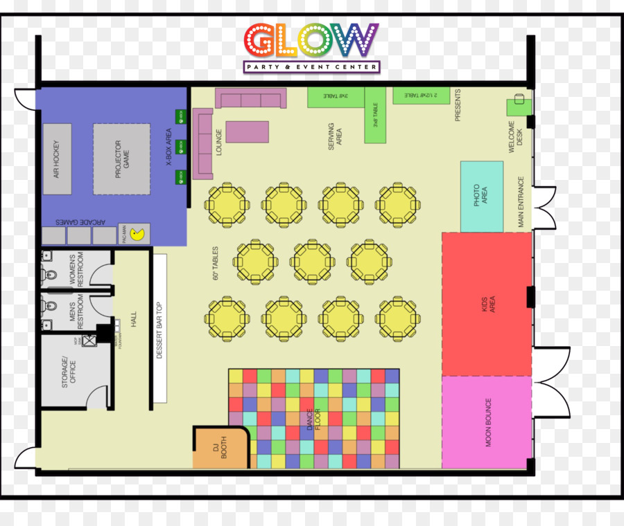 план этажа，партии Glow событие PNG