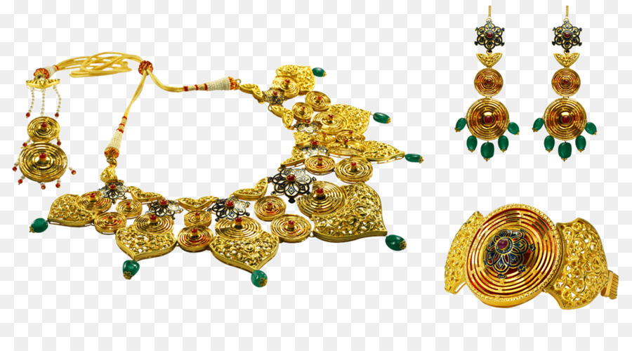 серьги，ожерелье PNG
