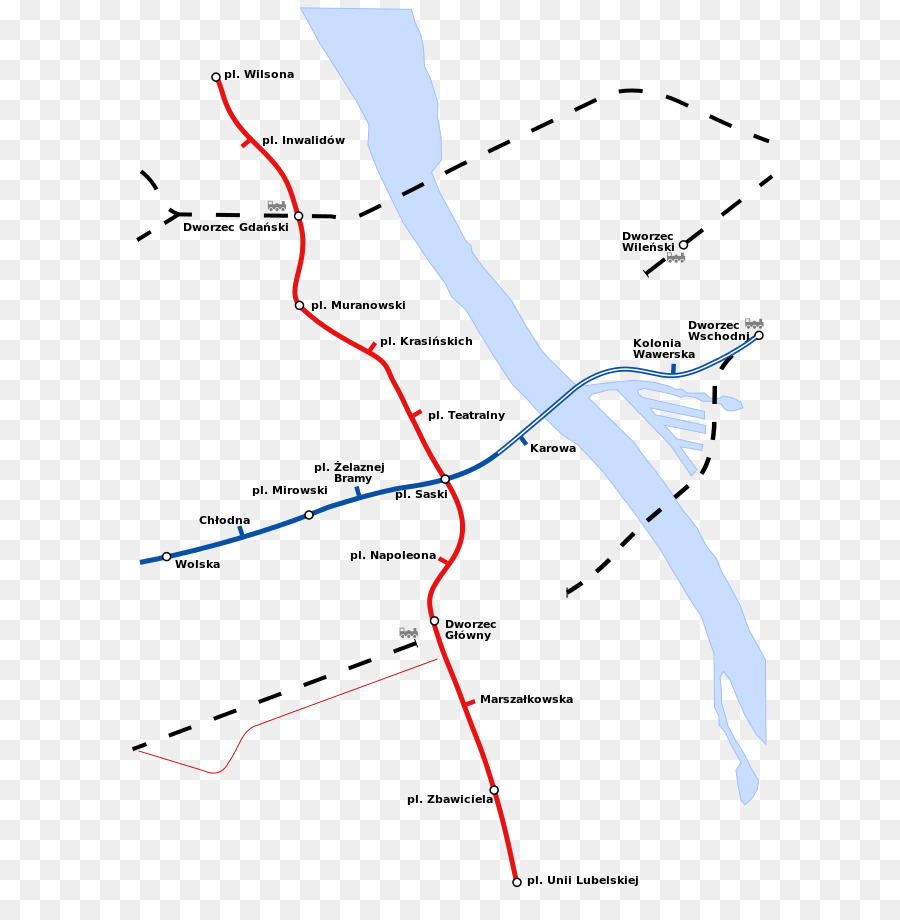 Метро варшавы схема на русском языке