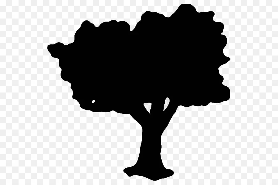 дерево，черный PNG