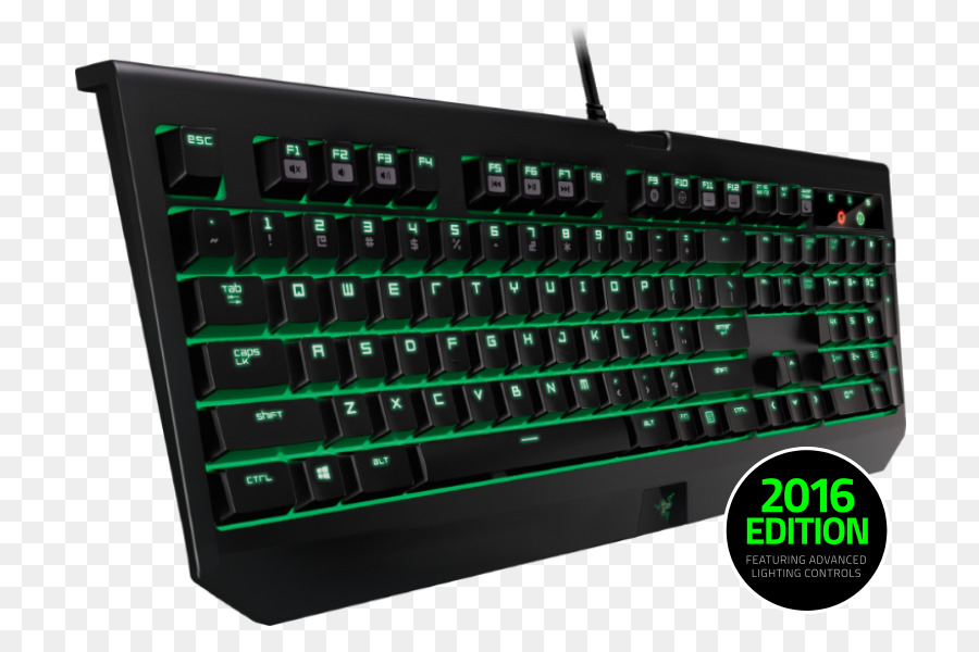 компьютерная клавиатура，компания Razer Blackwidow предусмотрено окончательный стелс 2016 PNG