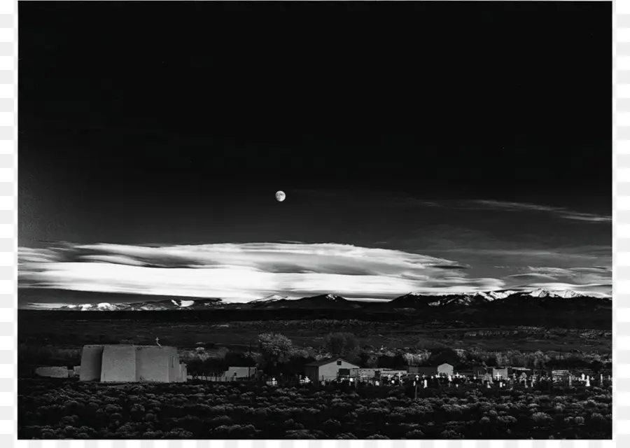 Эрнандес，Moonrise Hernandez New Mexico PNG