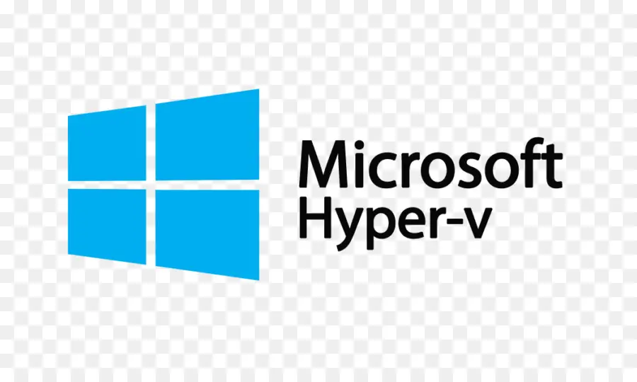 Логотип Microsoft Hyper V，программное обеспечение PNG