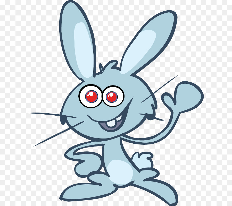 домашний кролик，мультфильм PNG