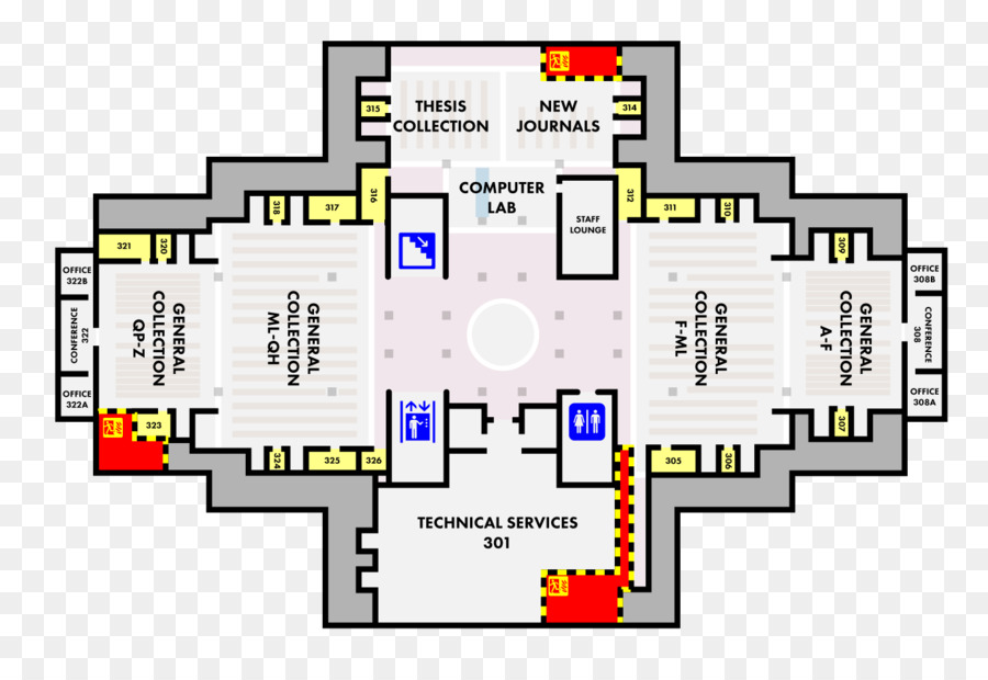 план этажа，организация PNG