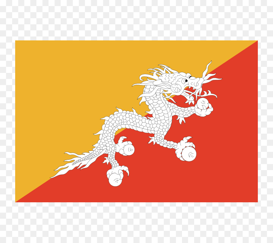 бутан，флаг бутана PNG