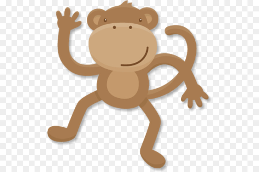 обезьяна，Autocad в формате Dxf PNG