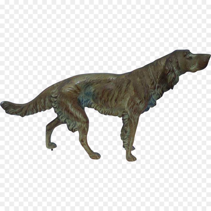 собака породы，бронзовая скульптура PNG