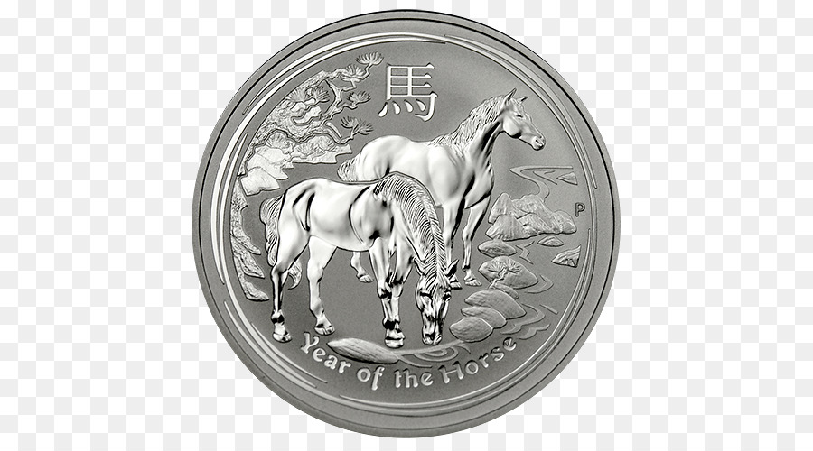 монета，лошадь PNG