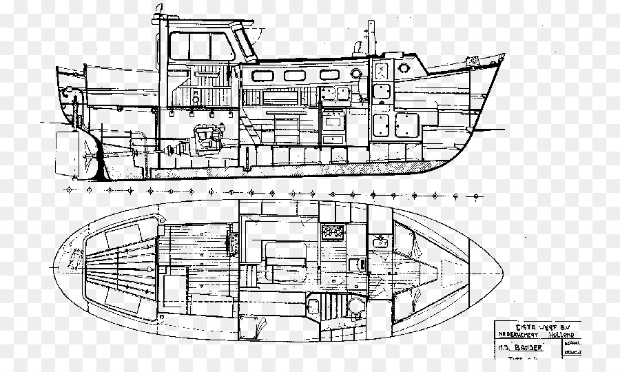 торпедный катер，технический чертеж PNG