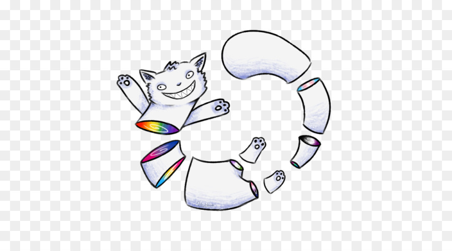 кошка，рисунок PNG