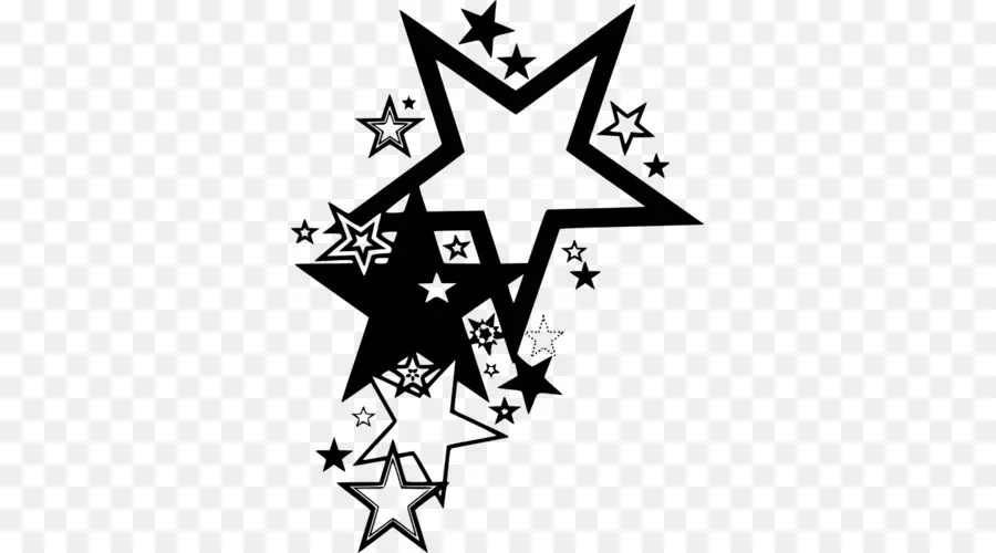 звезда，татуировки PNG