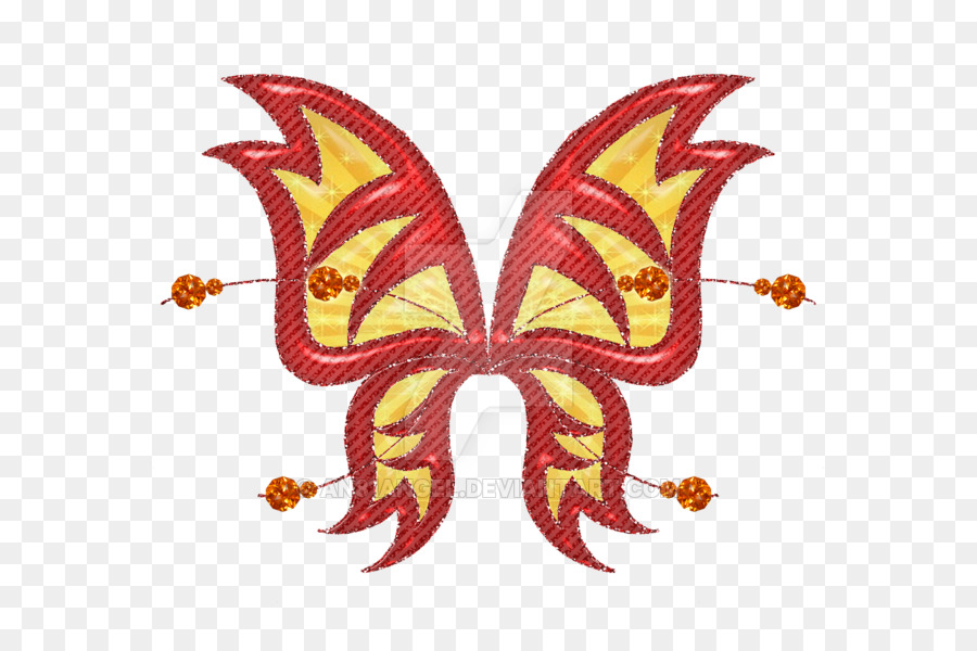 бабочка，дракон PNG