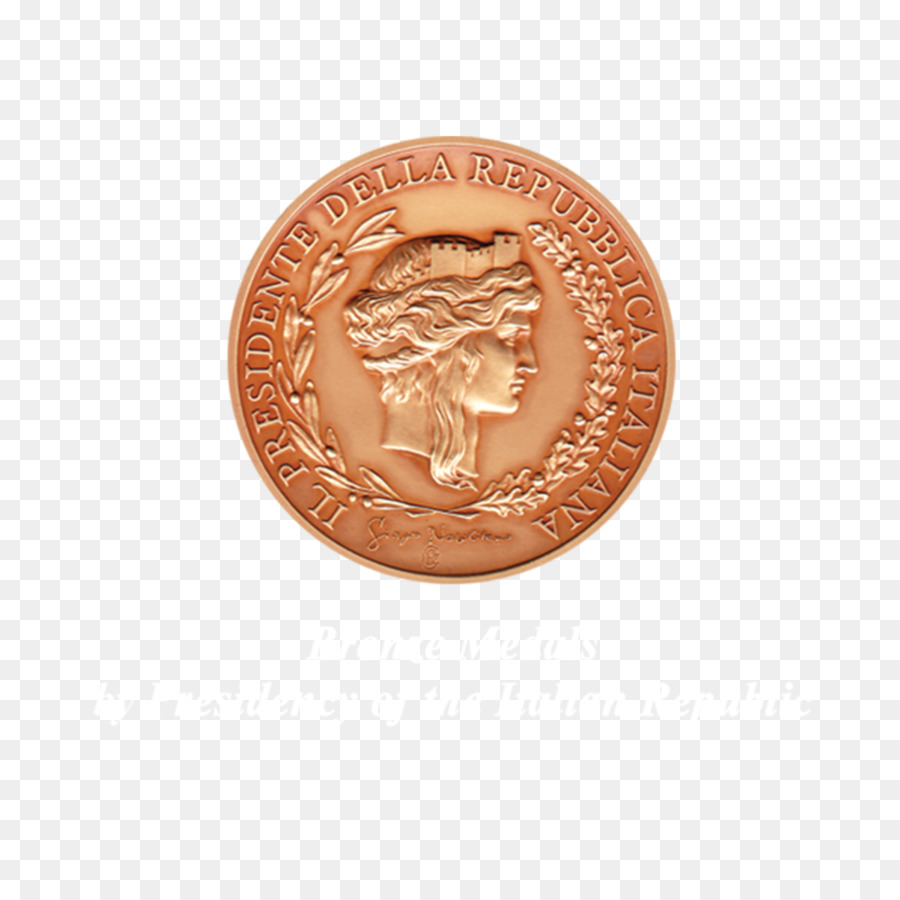 медь，бронзовая медаль PNG