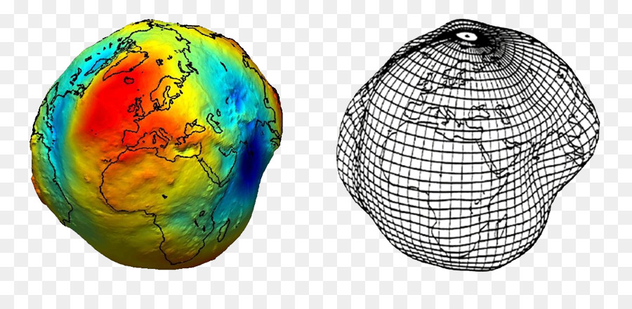Форма геоида рисунок
