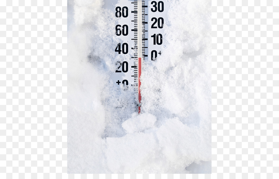 термометр，снег PNG