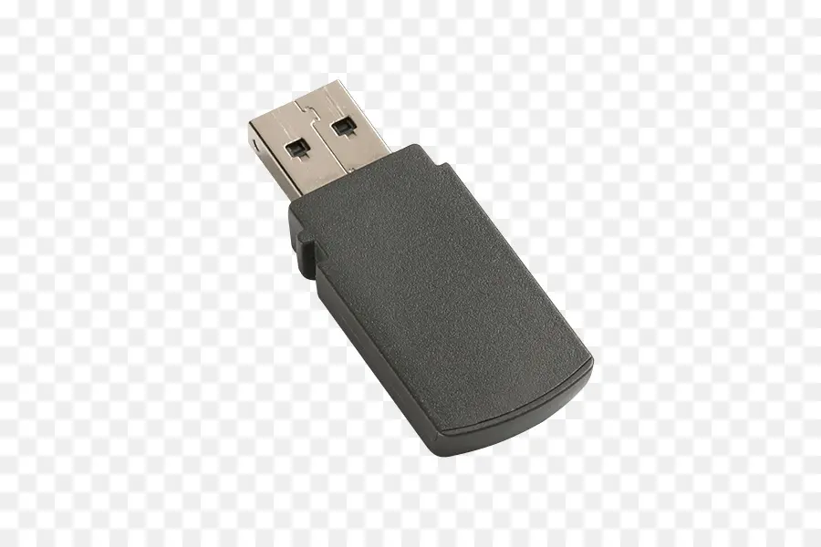 Usb накопитель，Черный PNG