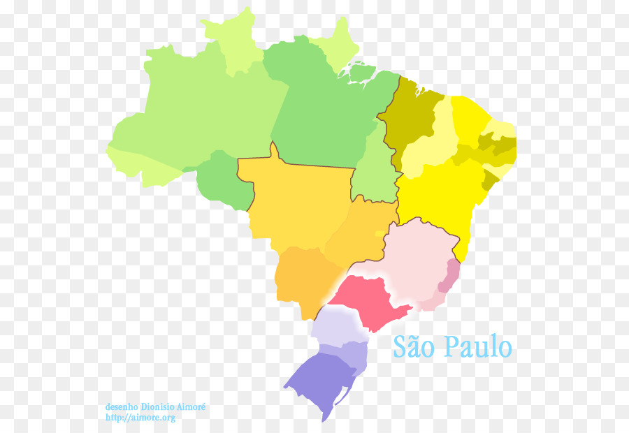 Brazil，Map PNG