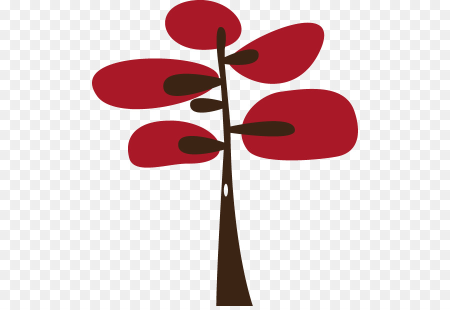 красное дерево про，дерево PNG