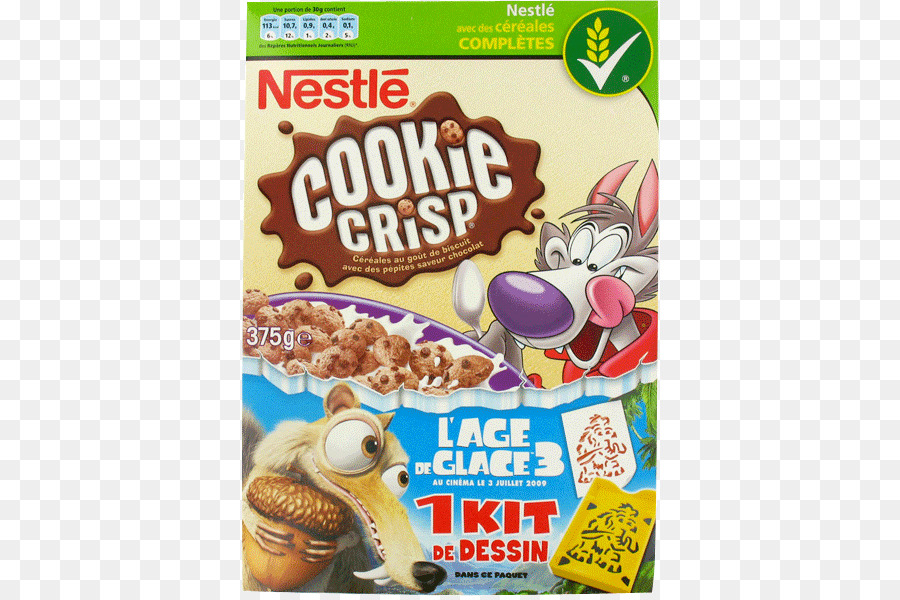 Хлопья Cookie Crisp，Нестле PNG