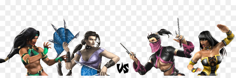 китана，Mileena PNG