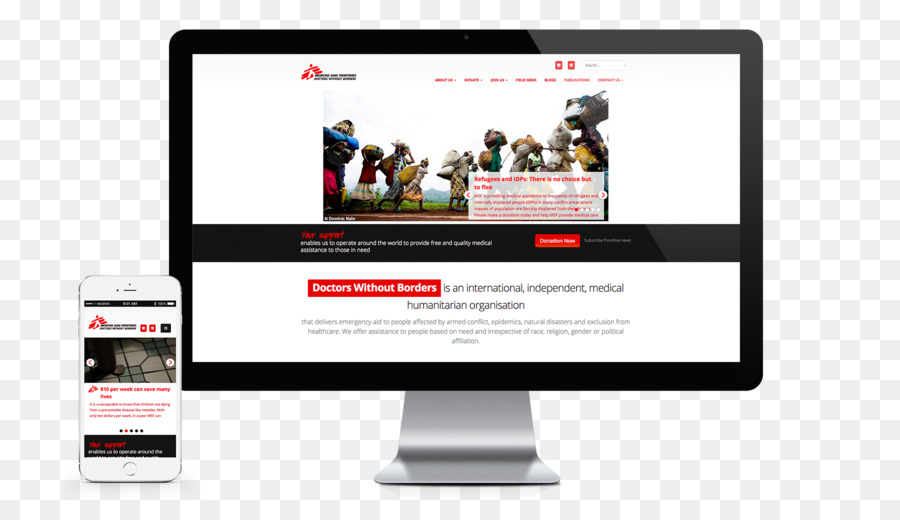 веб странице，отзывчивый веб дизайн PNG