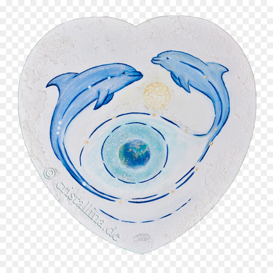 морских млекопитающих，синий и белый керамика PNG