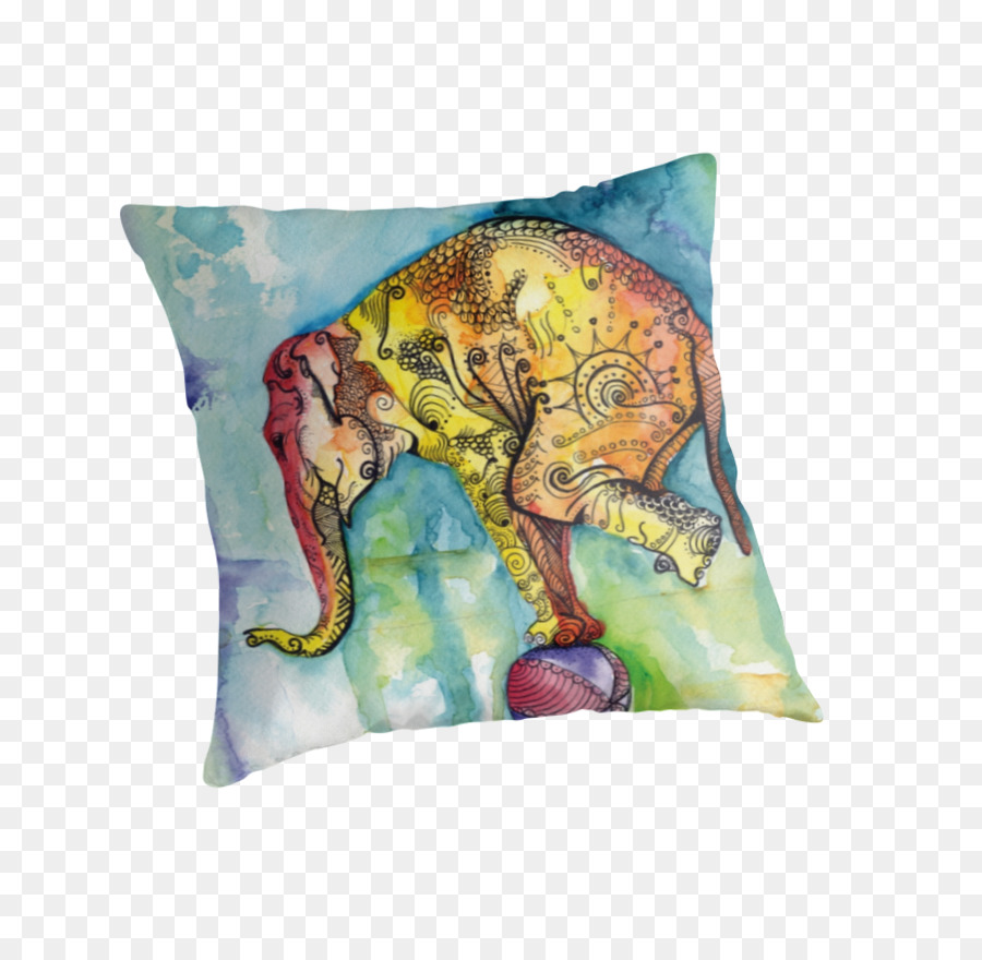 индийский слон，подушки PNG