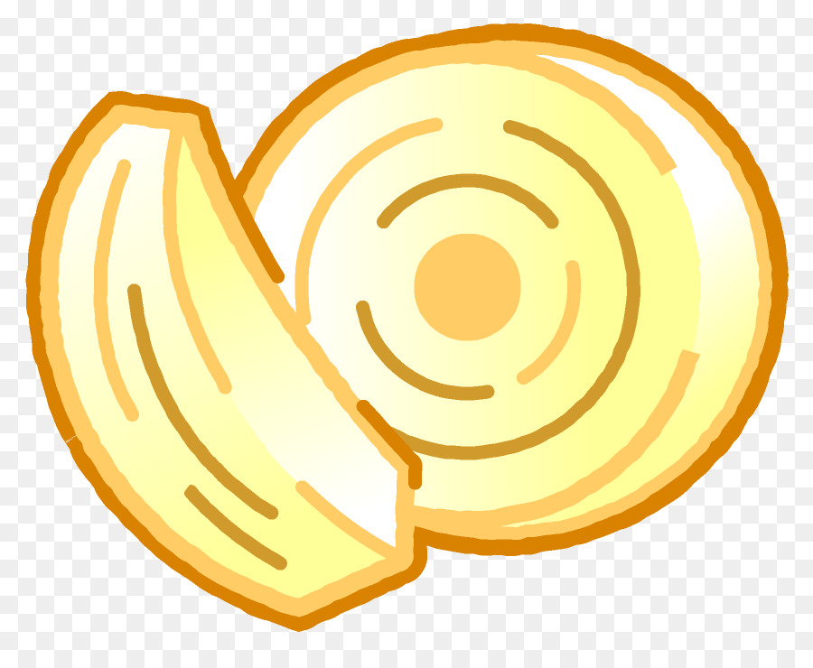 круг，желтый PNG