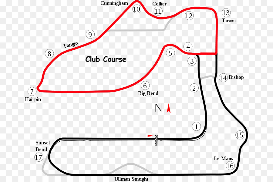 гоночной трассы себринг，12 часов себринга PNG