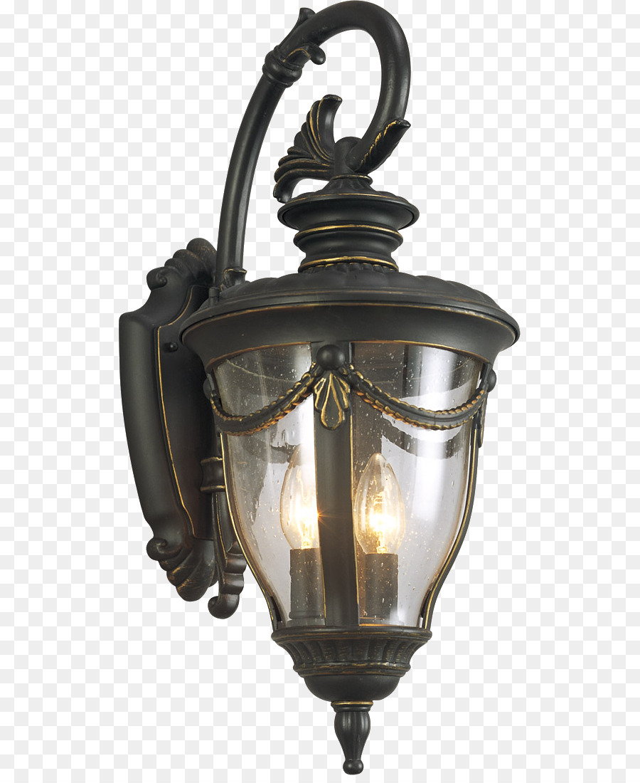 Светильник 495. Фонарь ландшафтный PNG. Wall Light PNG.